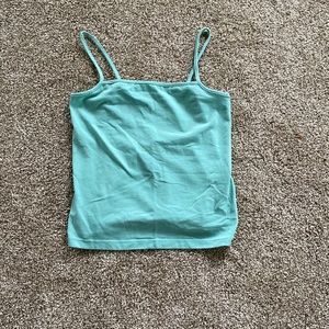 Teal tank top